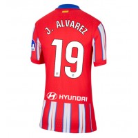 Fotbalové Dres Atletico Madrid Julian Alvarez #19 Dámské Domácí 2024-25 Krátký Rukáv